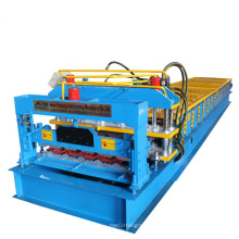 Glazed roof tile forming machine, glazed tile metal sheet roller former machine